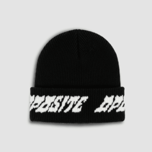 Gorro Básico Jacquard Opposite Hands Negro
